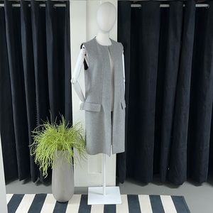 ZARA WOMAN Studio Grey Gilet Vest